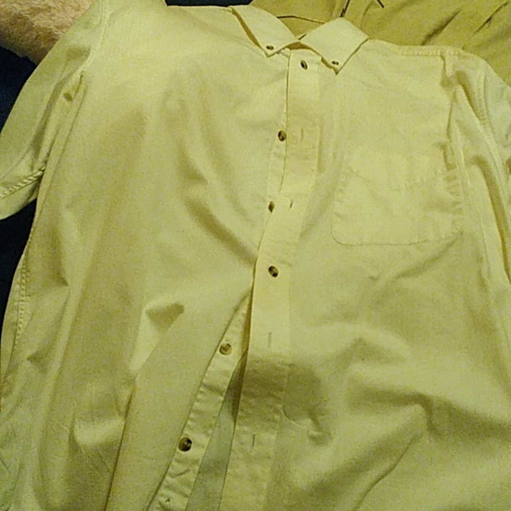 Ivy crew size m color white yellow stripes